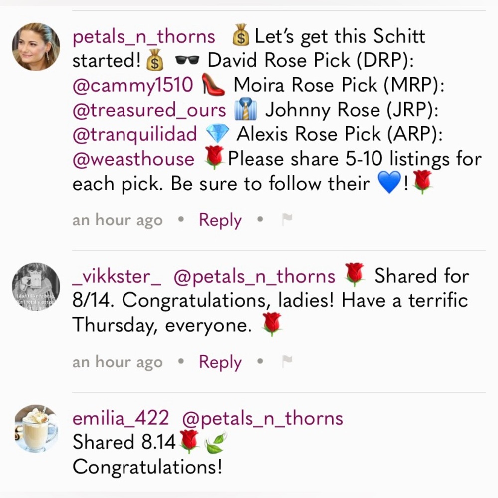 Schitt$ Creek PoshStyle @petals_n_thorns
Posh Style Games - Picture 7 of 8